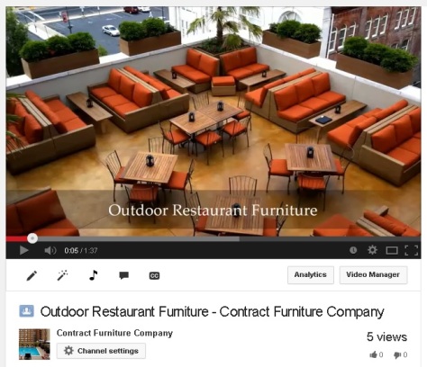 Outdoor Restaurant Furniture